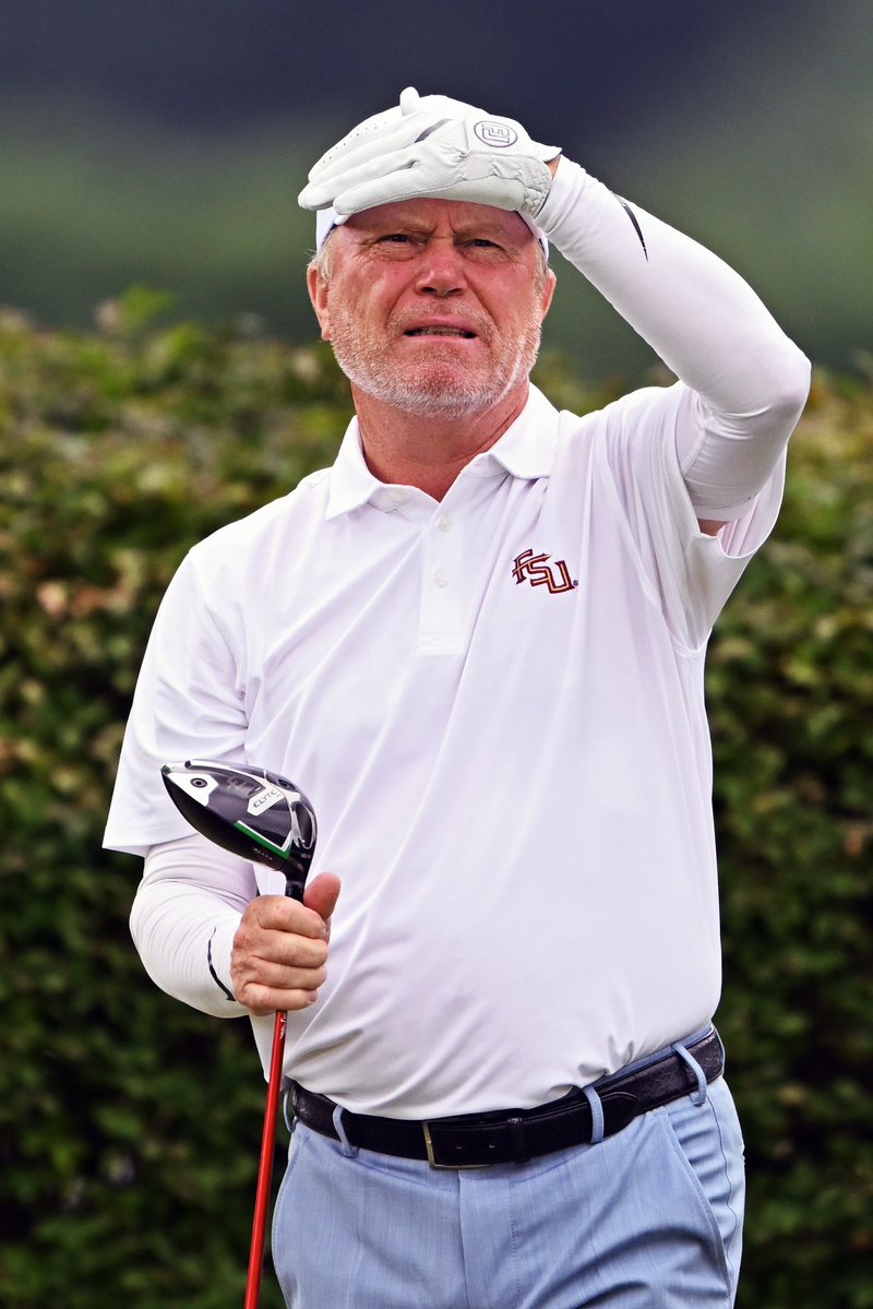 FSUGolf's tweet image. A top 5️⃣ finish at the @dicksopengolf for Jeff Sluman while wearing the Garnet & Gold 🍢
We love to see it!
📸 @ChampionsTour
#NoleFamily | #Driven