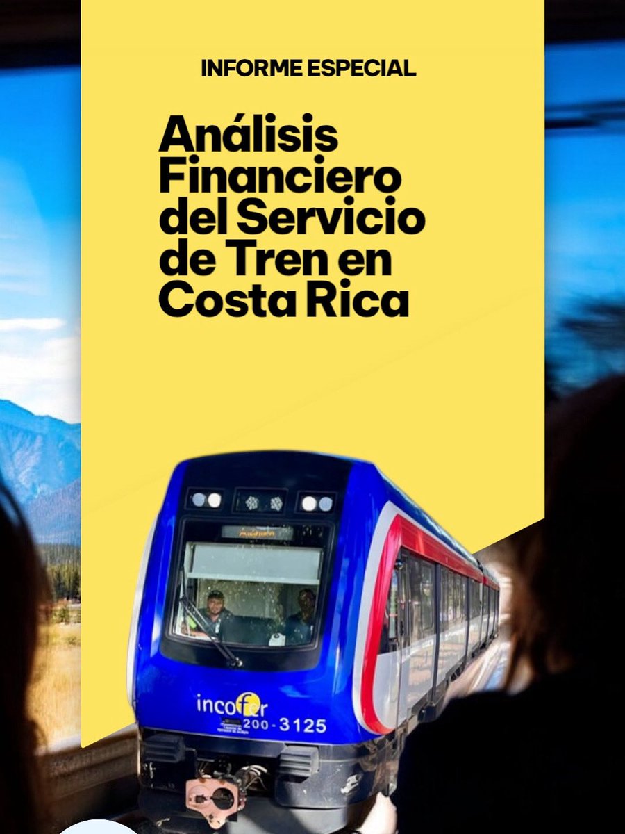 FVillalobosCRC's tweet image. Les comparto un Análisis Financiero detallado del servicio de tren brindado por INCOFER en Costa Rica.
Datos para contribuir a toma de decisiones en el proceso de modernización que requiere el sistema. Enlace al Informe: federicovillalobos.com/blog/2025/7/13…