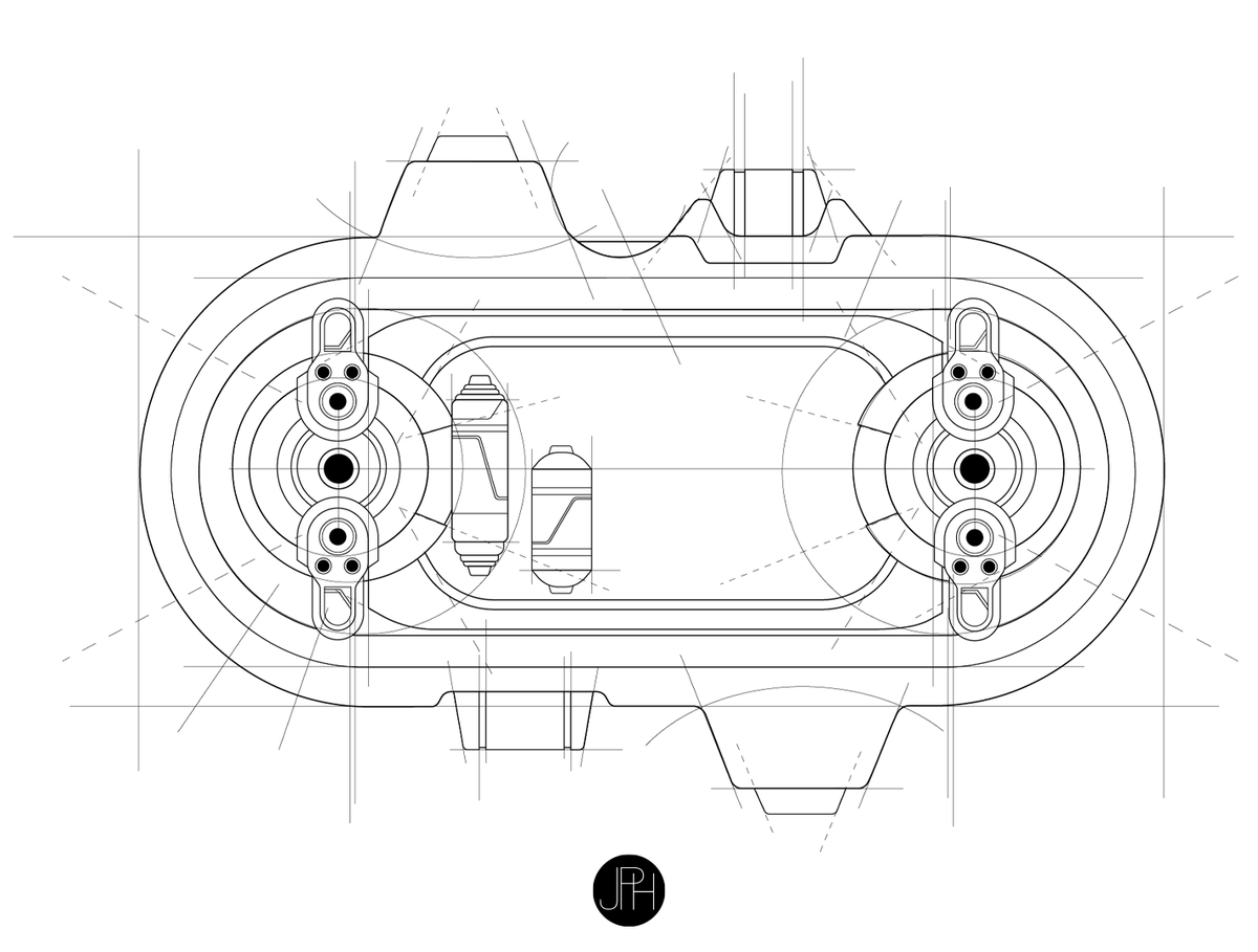 jphanel1972's tweet image. 🔧Precision, function, and form.
This industrial design sketch explores component integration and mechanical balance.
A top-down orthographic view - clean, symmetrical, and built for purpose.
© Julien-Pierre Hanel 2025
#IndustrialDesign #MechanicalDesign #ConceptSketch…