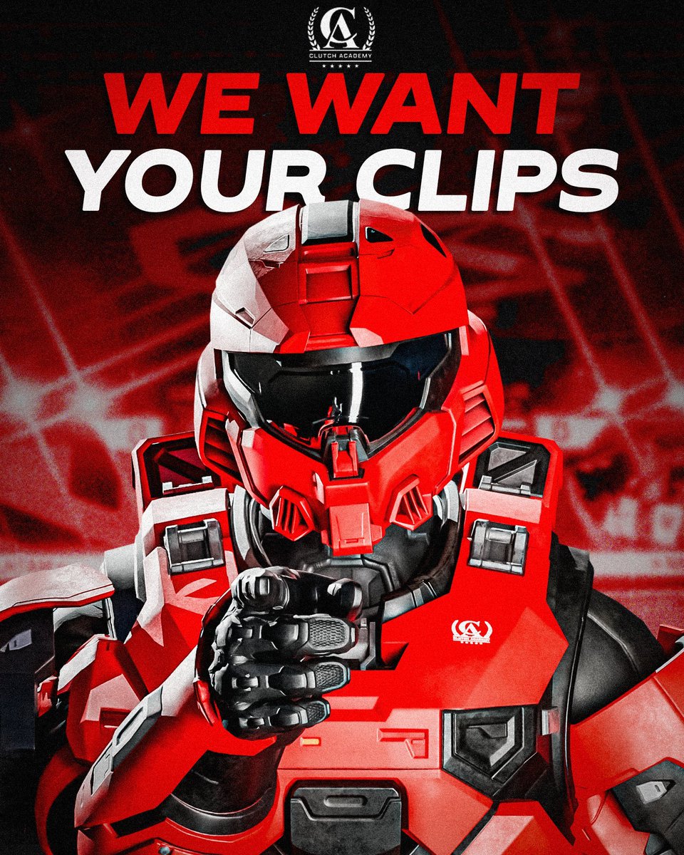 ClutCh Academy (@clutchacademygg) on Twitter photo We want your clips ๐ซต We want to see your triples, your overkills & MORE
Whether it's from our recent 4v4 Draft tourney, Clutch 8s or matchmaking drop your clips down below๐for a chance to be highlighted across our socials! 
โค๏ธ & ๐ To spread the word We want your clips ๐ซต We want to see your triples, your overkills & MORE
Whether it's from our recent 4v4 Draft tourney, Clutch 8s or matchmaking drop your clips down below๐for a chance to be highlighted across our socials! 
โค๏ธ & ๐ To spread the word