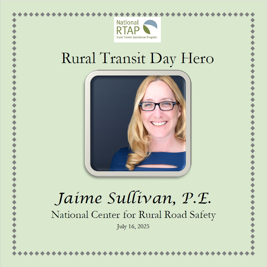 You get 2 for 1 today 🫶 It’s #RuralTransitDay and #RRSAW2025. Our director Jaime Sullivan will be a guest participant on the RTD Fb Live Chat today 2-3 PM ET.

Learn more about RTD here: nationalrtap.org/News/Rural-Tra…

Tune in here: facebook.com/events/3555182…