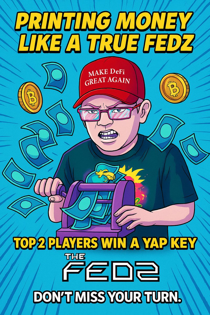 TheFedzNFT's tweet image. GIVEAWAY TIME!
We’re rewarding our most active community members
The top 2 on our leaderboard will each get a Yap Keys NFT allowlist spot, thanks to our partnership with @YapdotMarket
Yap Keys Utility:
✅ $369 in $YAPS
✅ Royalties in $KAITO
✅ Priority access to campaigns &…