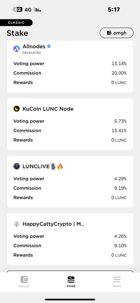 🚨 Major validator shift on the Kira chain:
After VegasMorph spoke yesterday about big changes, 62B LUNC were suddenly undelegated early today.
Five validators jumped into ranks 2–6.
A powerful hand is clearly reshaping governance.

Message: Power = Delegation.
#LUNC