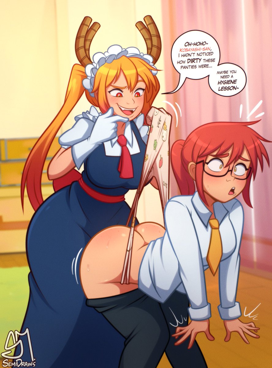 [Disney Style] Kobayashi's Hygiene Lesson 1/2