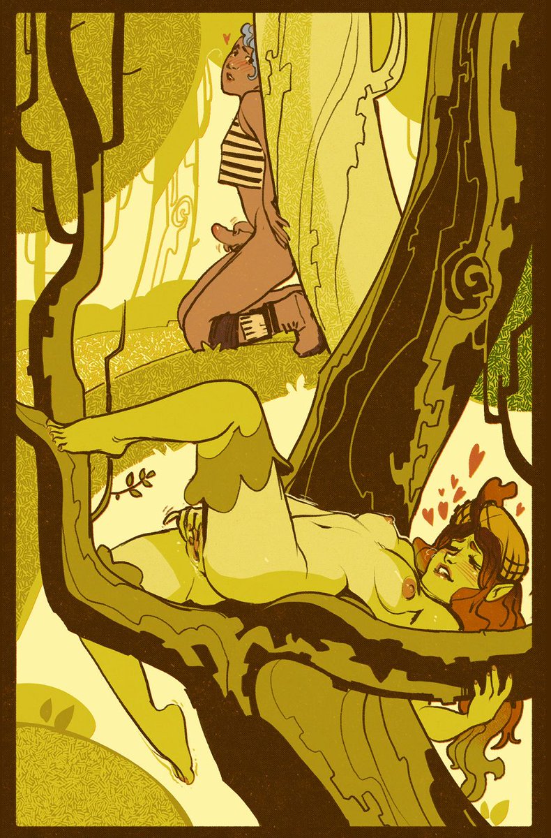 wintonkidd's tweet image. This month, my comic Poppy and Oak will be the first of many comics available with the department access tier of my Patreon ($8). Check it out if you're interested!🌲🧡
buff.ly/qQ8GqzD
Or you can get a digital copy here⤵️🌿
buff.ly/KRthuas
#nsfwcomic #dryad