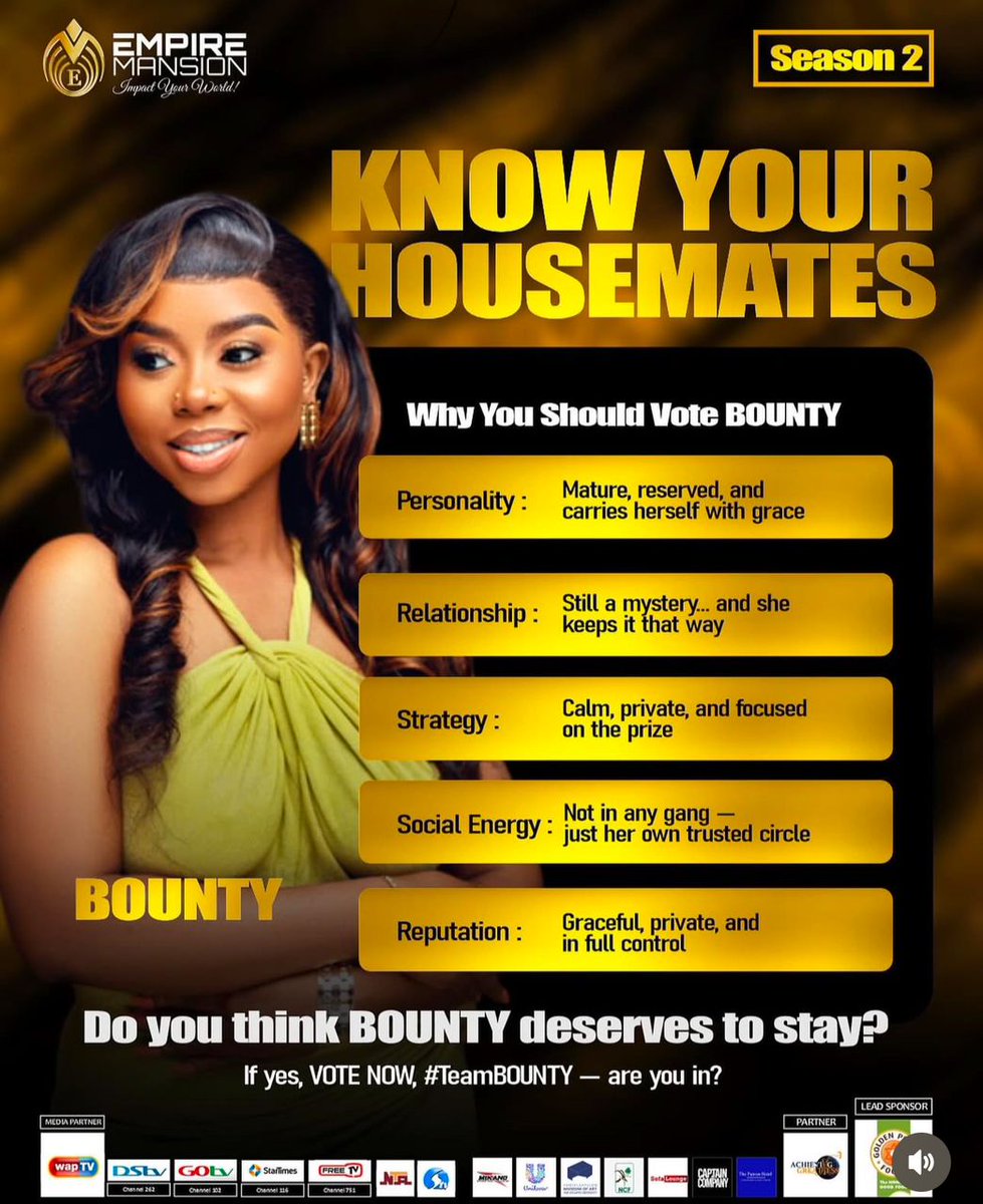 CeoTopbounty's tweet image. Day 30 and BOUNTY still standing strong...
We mount till last day
Keep supporting BOUNTY