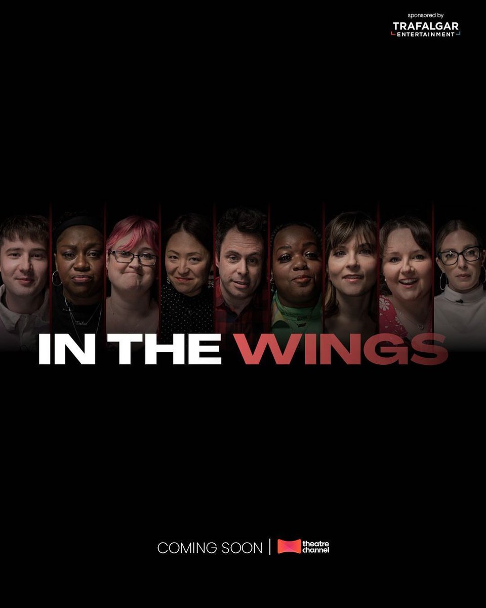 theatrechannel's tweet image. Only 4 days to go! In The Wings launches 18 July — a heartfelt docu-series shining a light on theatre’s unsung heroes. Streaming free worldwide on The Theatre Channel. Don’t miss it! 🌟
#Countdown #InTheWings #TheatreChannel