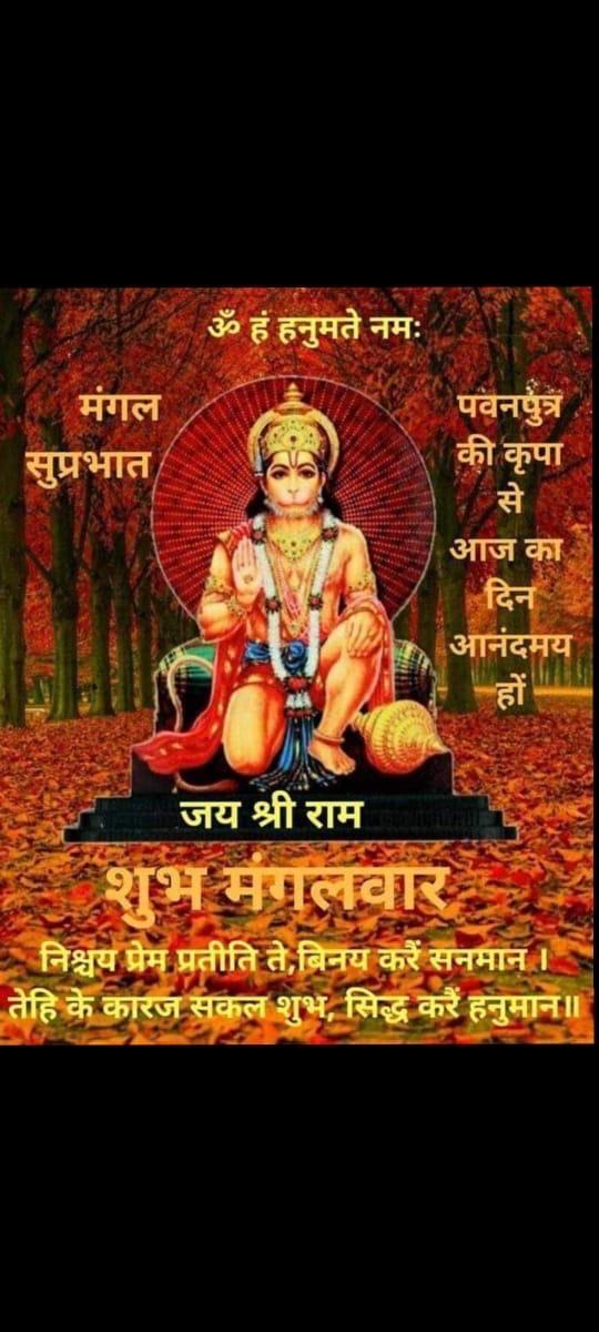 Sanjeev50977593's tweet image. जय श्री राम 🙏🙏 
      जय जय हनुमान 🙏🙏 
शुभ मंगलवार 🌺🌺