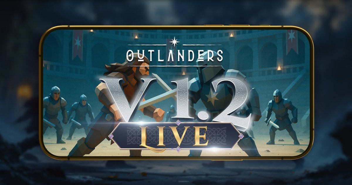 PlayOutlanders's tweet image. 🚨 Outlanders V1.2 Is LIVE on the App Store! 📲🔥
The first-ever full mobile app update for Outlanders has officially gone live, marking a huge leap forward in our journey to build the world’s leading multichain #MMORPG for mobile gamers.
This isn’t just an update – it’s a…