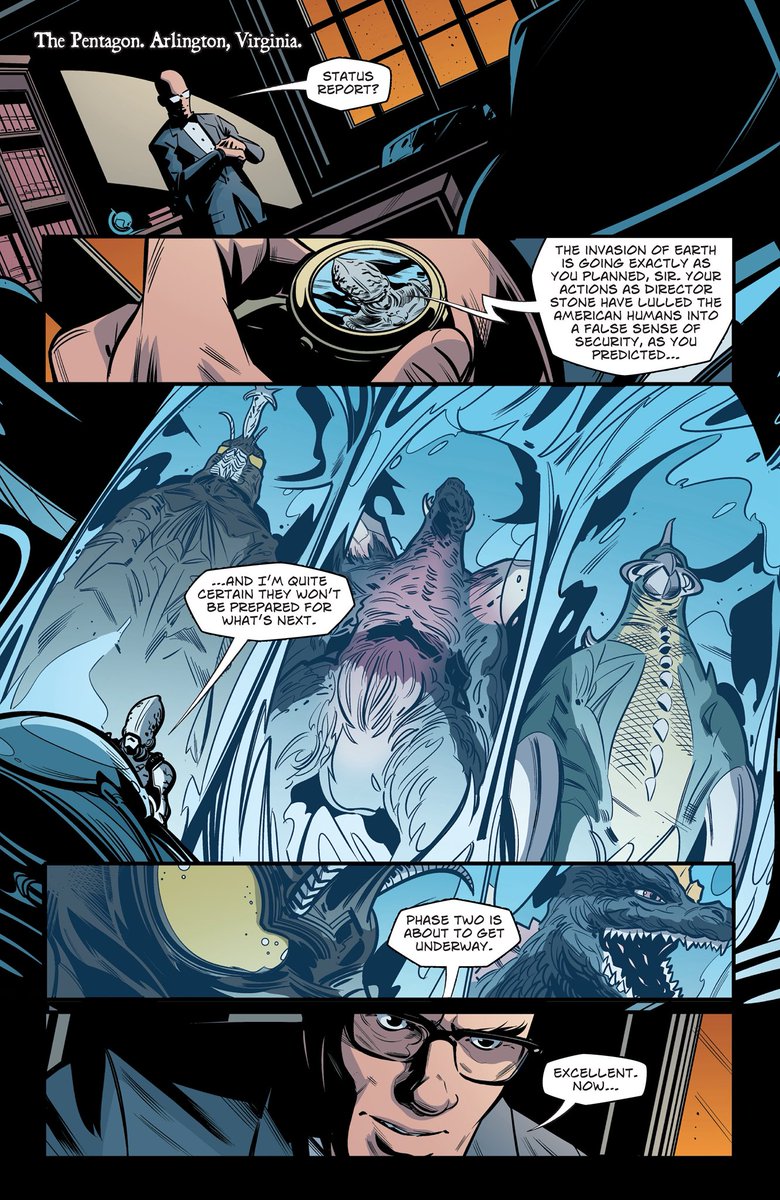 The three alien GOTAS featured in Godzilla: Here There Be Aliens #2!! Phase two of the invasion will soon take effect!

#Megalon
#Spacegodzilla 
#Gigan