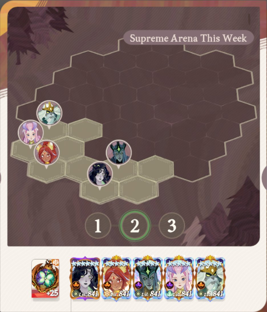 AnalyticaGG's tweet photo. Unleash the ultimate 3-team combo in the Supreme Arena! 🏆 Shoutout to the master strategists who developed this powerful formation. Copy the code below and dominate the competition! 👇

BFCXASW6

#AFKJourney #AFKJ #AFKJourneyGuide #AFKジャーニー #SupremeArena https://t.co/OjcjavS28X