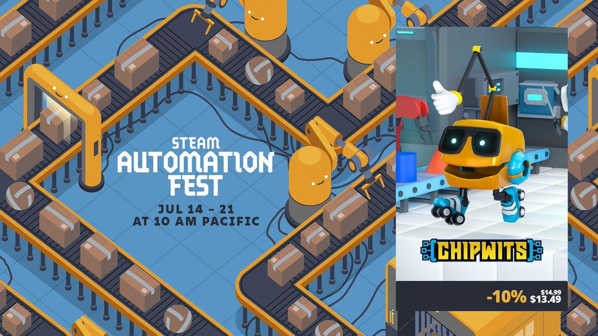 ChipWits 🤖 Available on Steam! tweet media