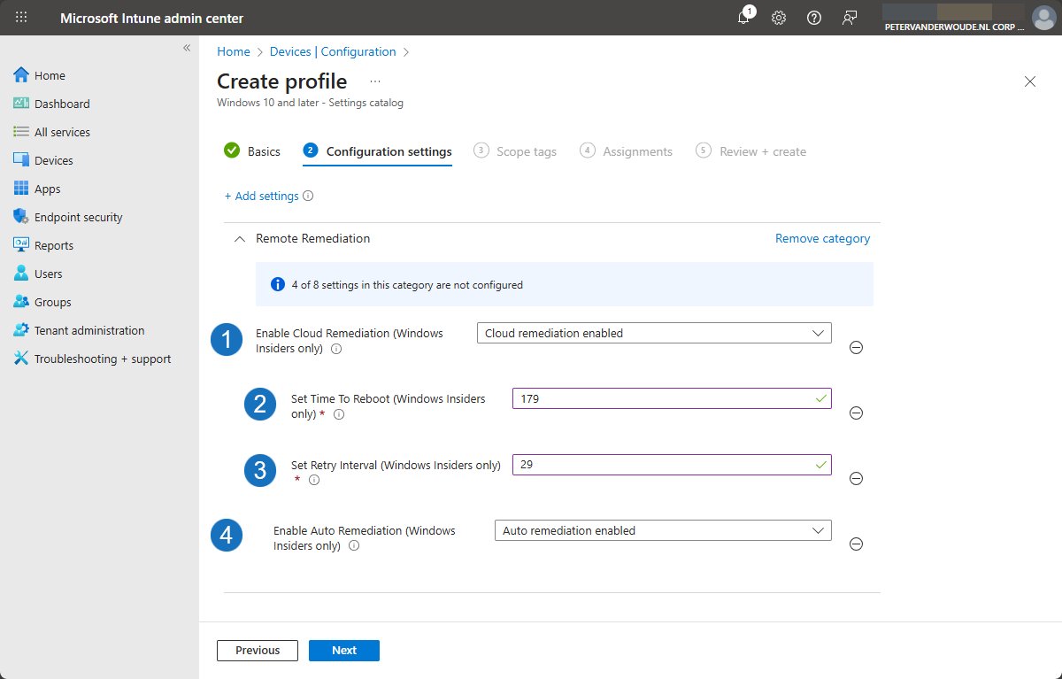 pvanderwoude's tweet image. New blog post: Getting started with Quick Machine Recovery
petervanderwoude.nl/post/getting-s…
#MSIntune #Intune #EMS #MDM #Windows11 #Windows #WindowsInsiders #QuickMachineRecovery