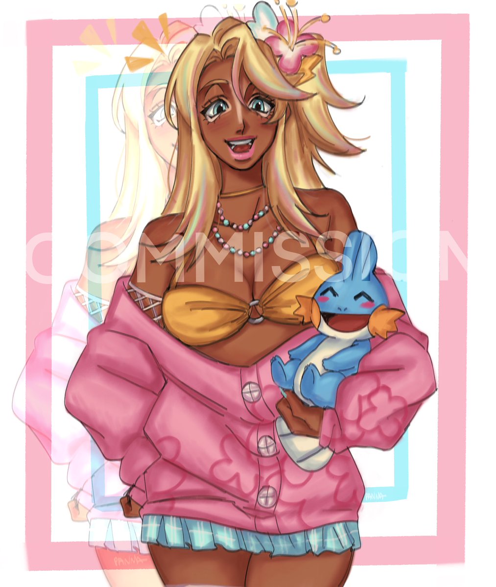 pannapoopa's tweet image. Just finished my first commission ever 🥹🩷
Thank you so much @ashmeowss for commissioning me! She’s so cute and was so much fun to draw 🫶😆
Also.. my commissions are open 💌 if you are interested feel free to DM me !!