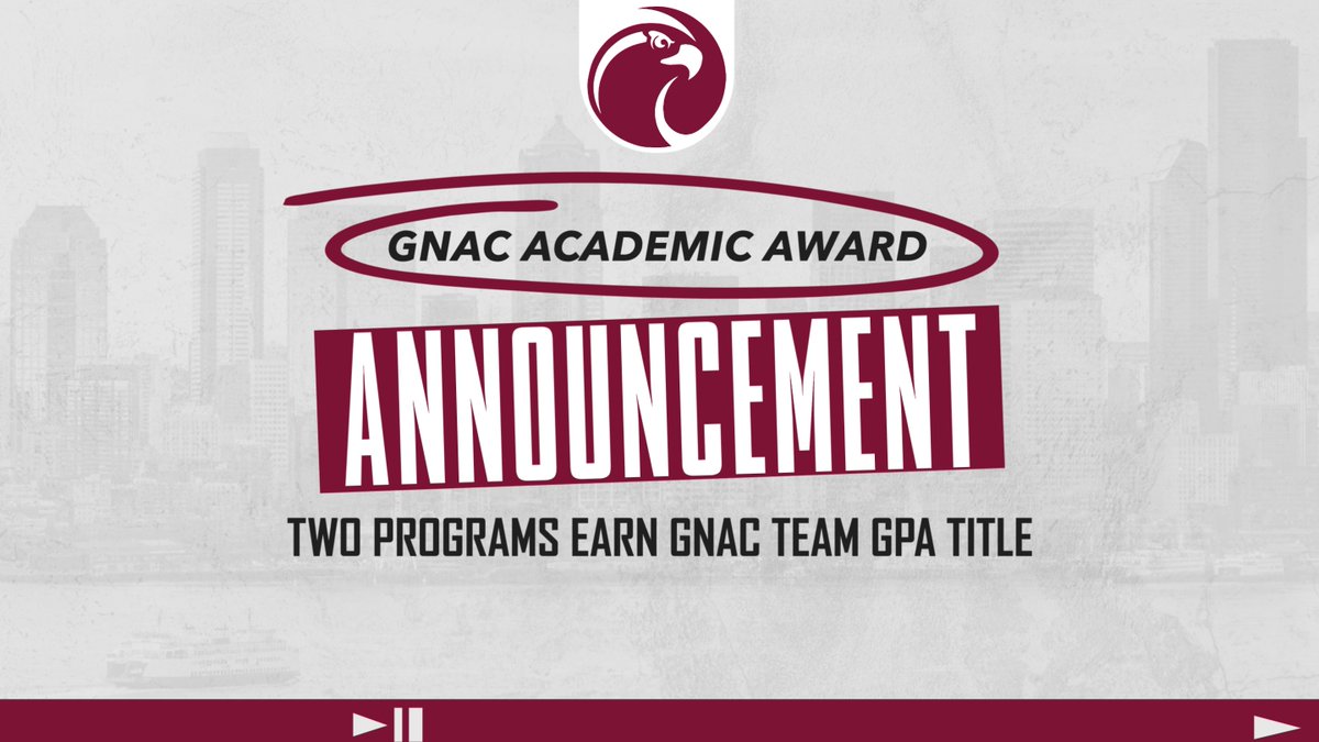 The Great Northwest Athletic Conference announced its Academic All-Sports champions, with the Seattle Pacific University women's cross country team and women's soccer team touting the best GPA in their respective sports.

More | tinyurl.com/mwy8kdrt

#GoFalcons