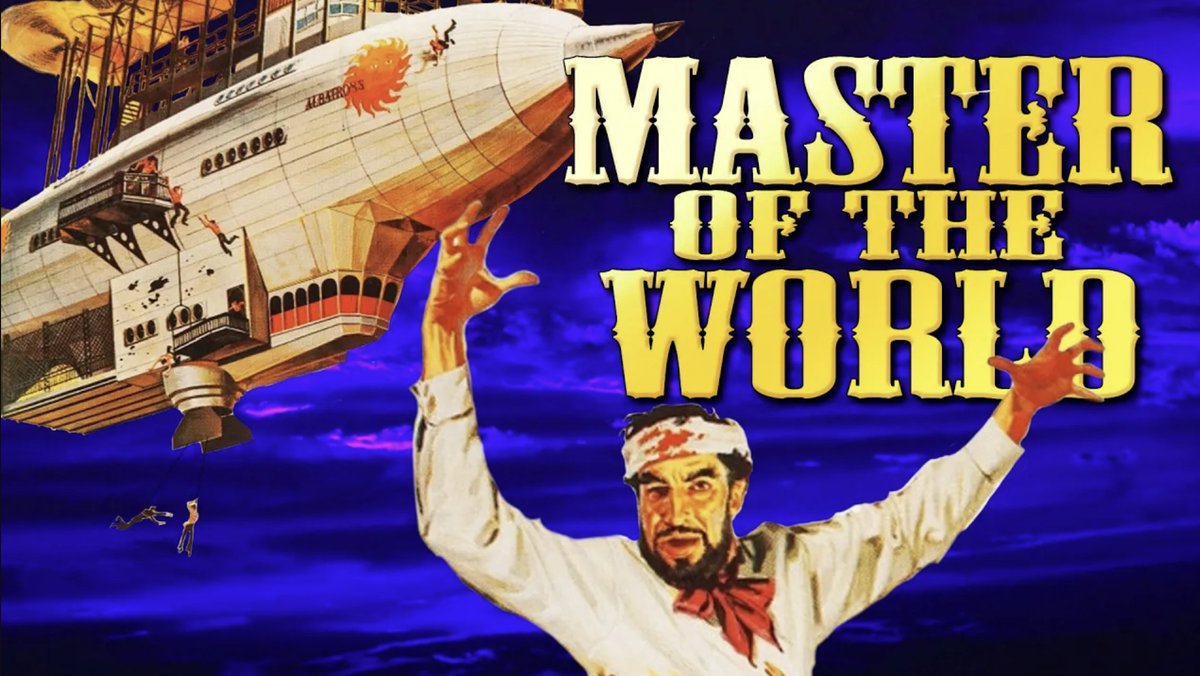 Dark Corners Streaming reviews Jules Verne adaptation, Master of the World. youtube.com/watch?v=sEpOqT…