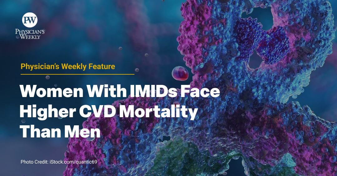 Physician's Weekly (@physicianswkly) on Twitter photo Great news: CVD deaths in patients with immune-mediated inflammatory diseases (IMIDs) dropped significantly from 1999-2020! 🎉But a critical disparity remains-women with IMIDs consistently face higher CVD mortality rates than men. Learn more: buff.ly/cfx1UVo Great news: CVD deaths in patients with immune-mediated inflammatory diseases (IMIDs) dropped significantly from 1999-2020! 🎉But a critical disparity remains-women with IMIDs consistently face higher CVD mortality rates than men. Learn more: buff.ly/cfx1UVo