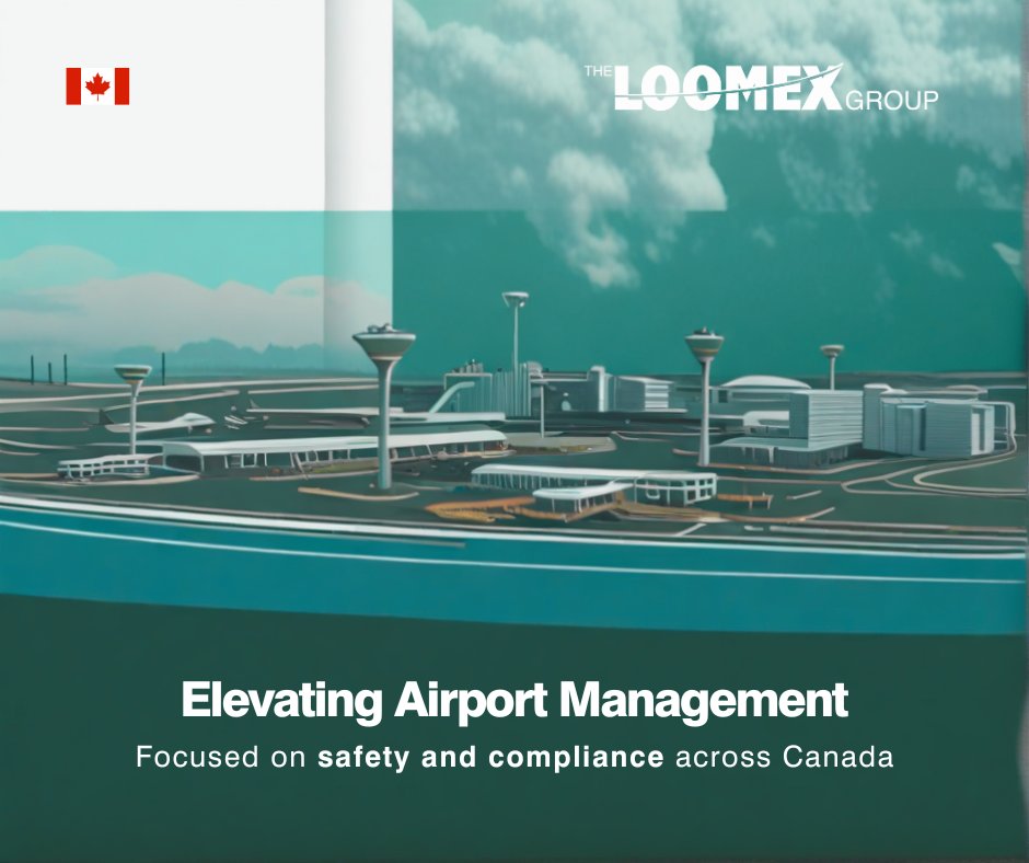 Did you know? 

The Loomex Group manages several airports across Canada. From daily operations to emergency planning, we ensure these airports run smoothly and safely.

#LoomexAerospace #AirportManagement #CanadianAirports