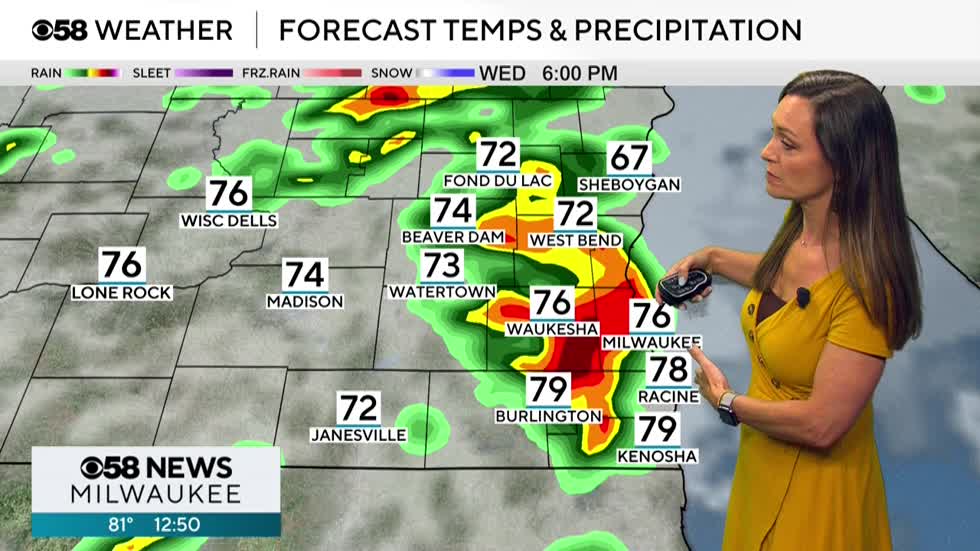 Head's up - Next chance for showers and storms arrives Wednesday.
