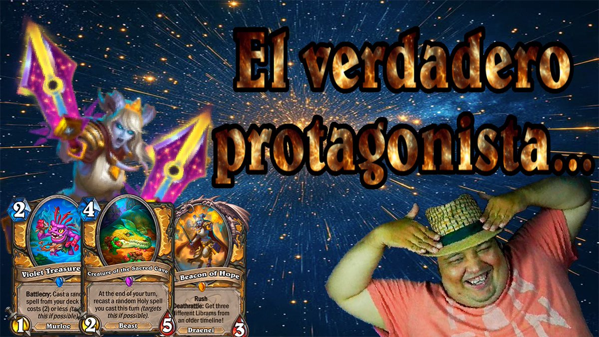 ¿Que paso mi gente olor a hechizo sagrado? 🗣️

Hoy les traigo un capricho personal.👀

¡Una nueva versión de paladín tratados!😍

Tengo fe en que cuando caiga nerfeos está versión será viable 🥸

Hasta entonces solo puedo tener fe en luz😊

👇👇👇
youtube.com/watch?v=DYAEtX…