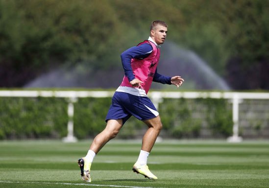 Luka training at Hotspur Way 🤍🇭🇷