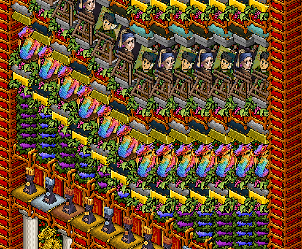 Habbo Trade Forum [HTF] homeroom has been rebuilt from scratch with help of collaboration from friends. 🛠️

Paying homage to the mid-2010s casino era style and 'OG' rare stacks, it's redeemed it's place as one of the most expensive rooms ever built. Give us a visit on <a href="/Habbo/">Habbo</a>.com!