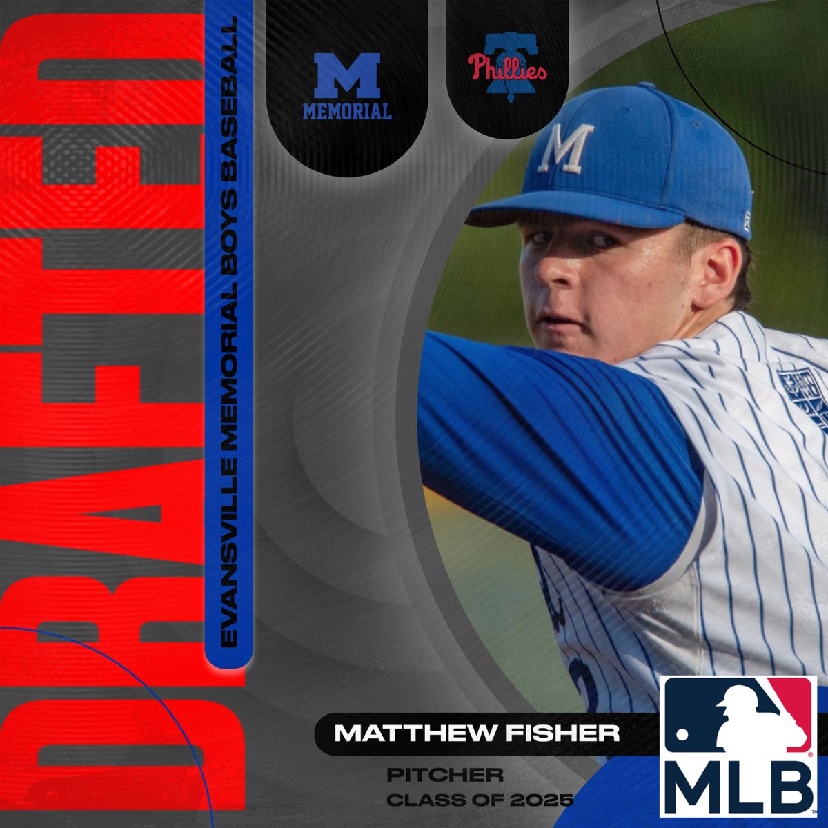 🚨 HISTORY MADE 🚨
Congratulations to Matthew Fisher on being drafted by the Philadelphia Phillies! ⚾️🐯 Matthew becomes the first Memorial Tiger drafted to the MLB since 2002 — what an incredible accomplishment and proud moment for our school and community!
Your hard work,