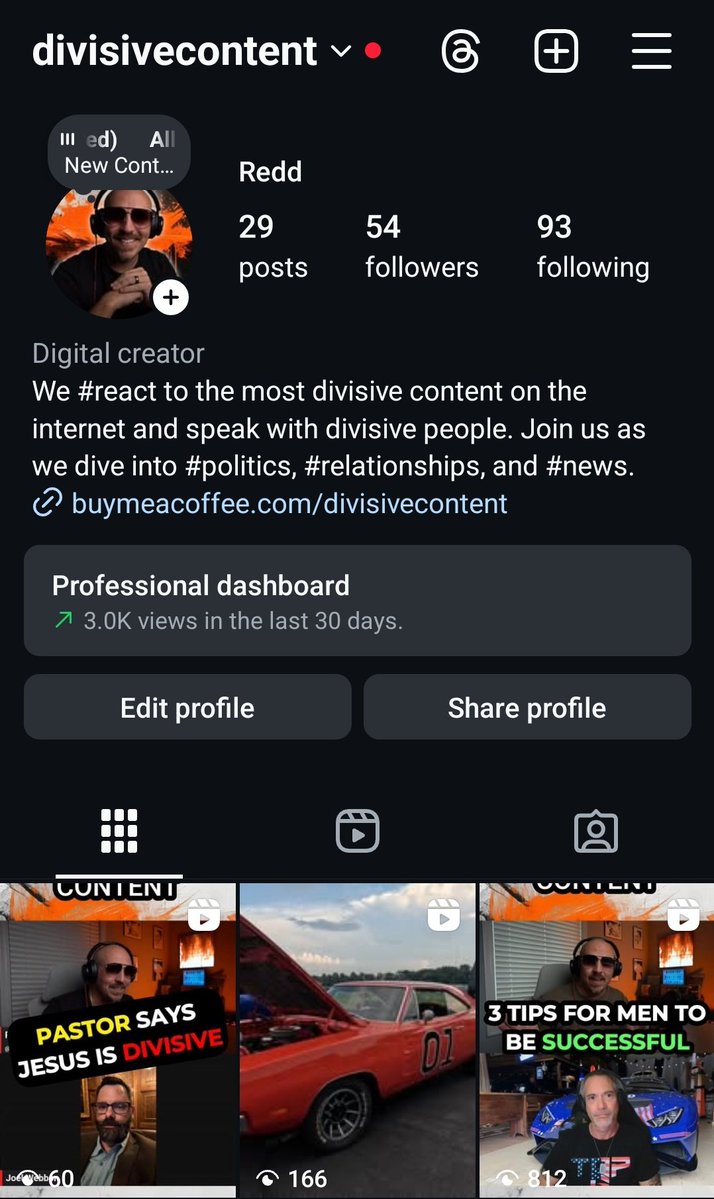 DivisiveContent's tweet image. Really want to say thank you to all the great people who support us on X.
We created an Instagram and are trying to get it to 500 followers over the next few weeks. If you have an Instagram and could give us a follow over there, it would be greatly appreciated.
We are posting…