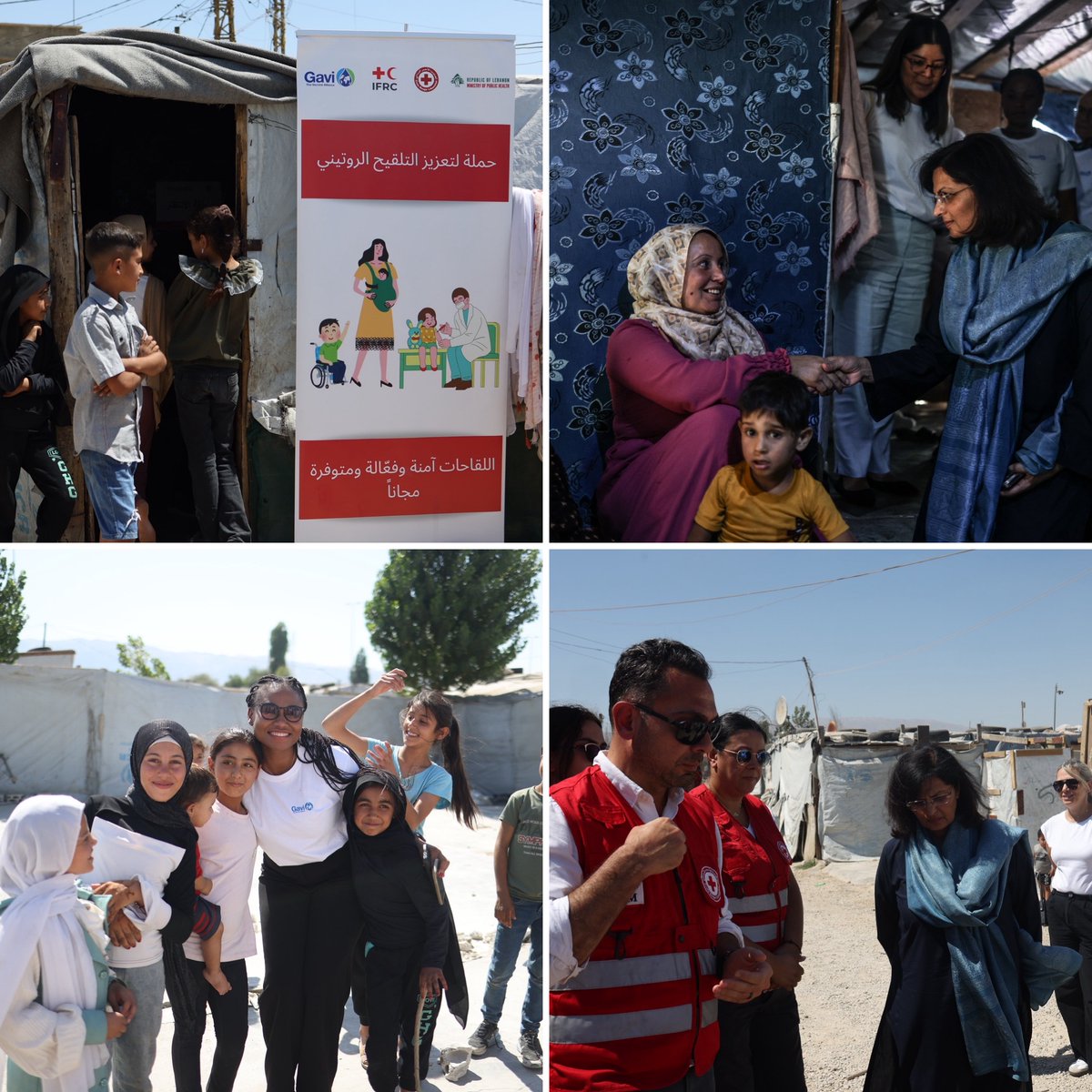 My fruitful visit to Lebanon concluded with a visit to a mobile vaccination unit servicing Syrian refugees with @Gavi-funded vaccines administered by <a href="/RedCrossLebanon/">Lebanese Red Cross</a>. We commend the Government of Lebanon's commitment to reaching displaced communities and are proud to support the