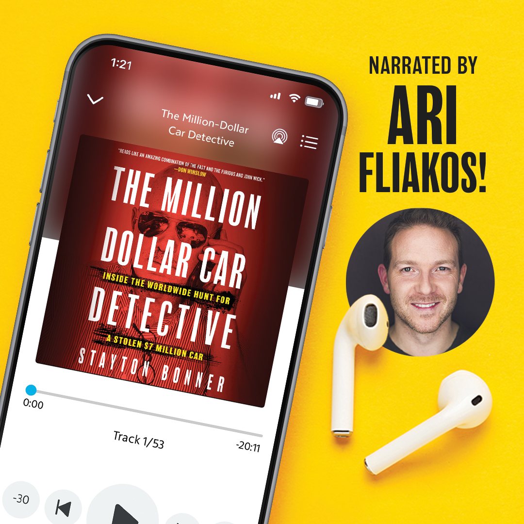 Audiobook of THE MILLION-DOLLAR CAR DETECTIVE is available for preorder!

Amazon: a.co/d/0B13zOF

<a href="/donwinslow/">Don Winslow</a> <a href="/BlackstoneAudio/">Blackstone Publishing</a>