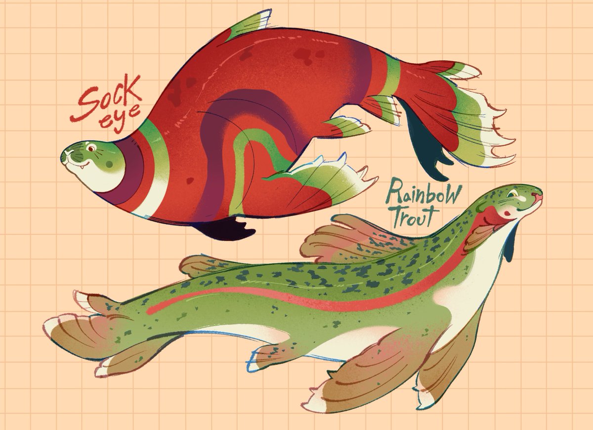 OTA | fishy seals 🦭🐟