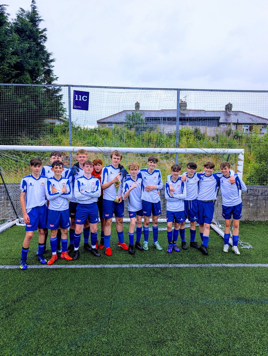 WCHS_PE's tweet image. Champions 🏆 Champions 🏆 Champions🏆 

Well done to U15🅱️ team who won 4️⃣-2️⃣ against a great All Saints side in the final of the cup. Well done boys.
