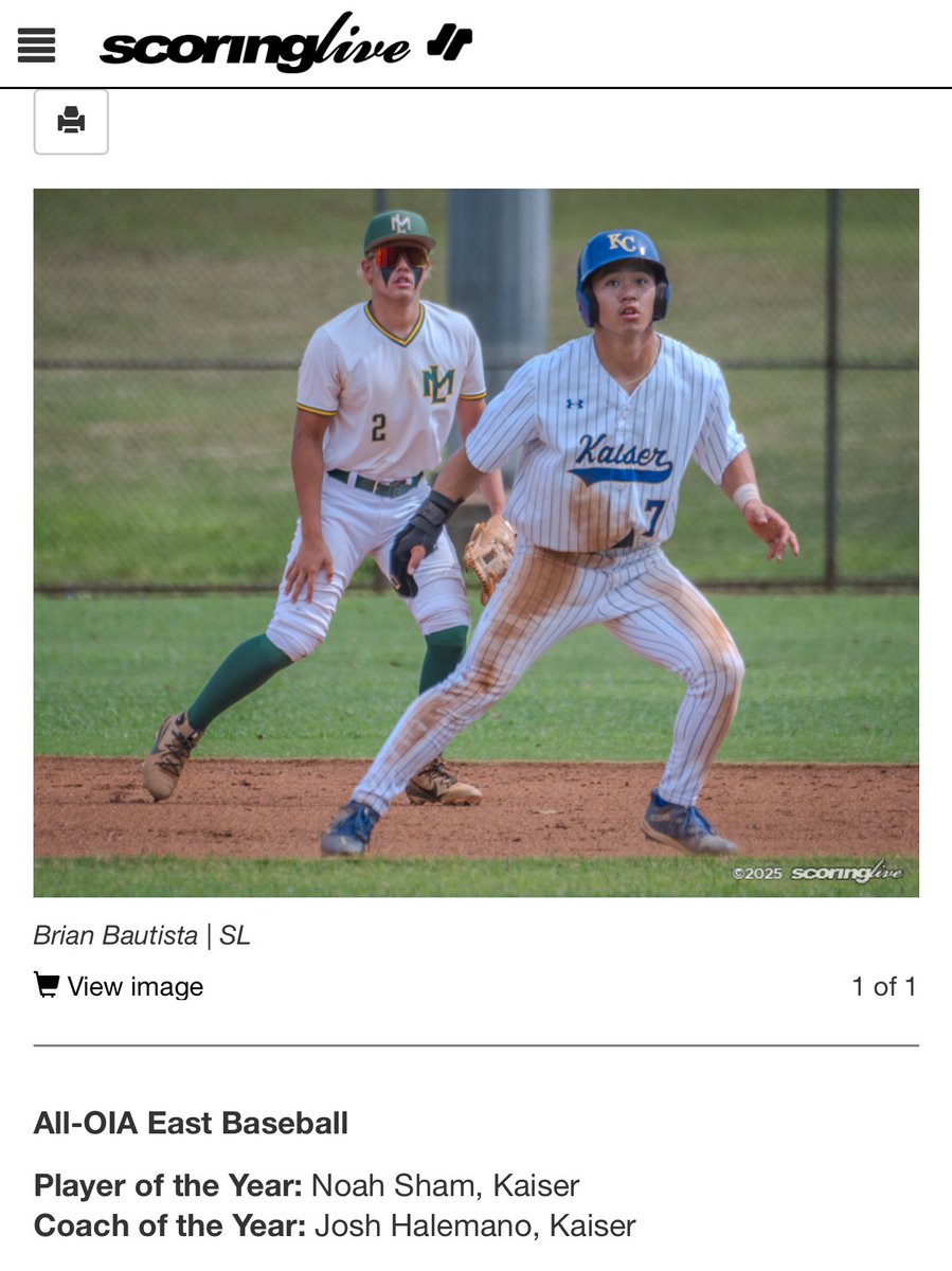 noahsham07's tweet image. Thank you @scoringlive for blessing me with this award. I want to congratulate all the rest of the players that made first team, second team, and honorable mention as well! Congrats to Coach Josh Halemanu for getting coach of the year. Big Mahalo to the rest of my coaching staff.