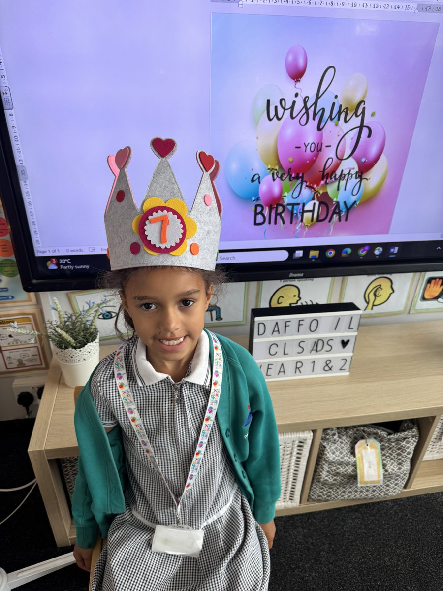 Penblwydd hapus i ti! Hope you have a lovely day celebrating #MPSDaffodil