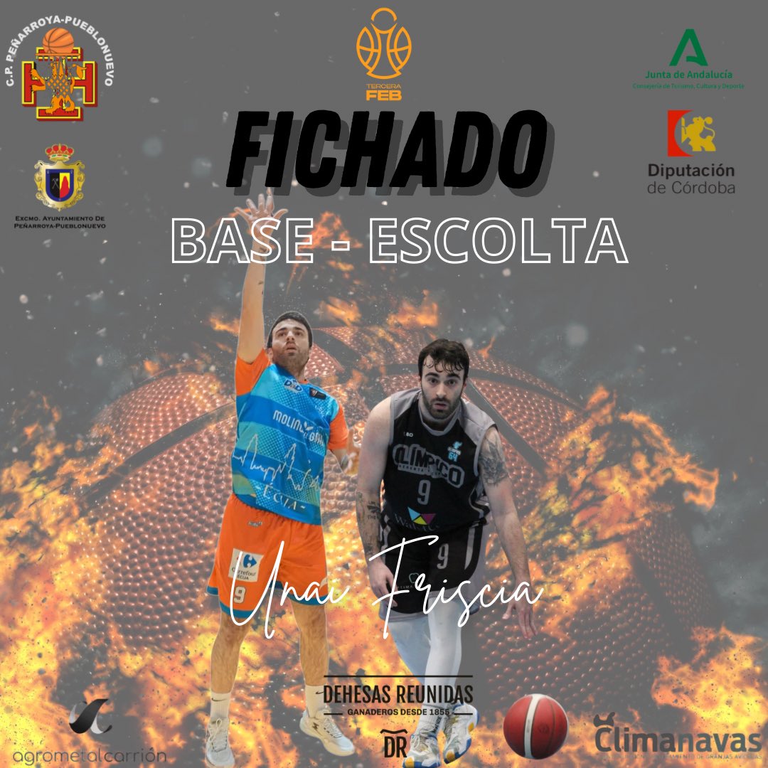 FICHAJE | Unai Friscia se une a nuestro equipo 💥

¡Damos la bienvenida a Unai, nuevo jugador de nuestro equipo para la próxima temporada!

Unai llega para aportar intensidad, inteligencia y ritmo al equipo. ¡Estamos seguros de que nos hará disfrutar mucho esta temporada!

🖤💛