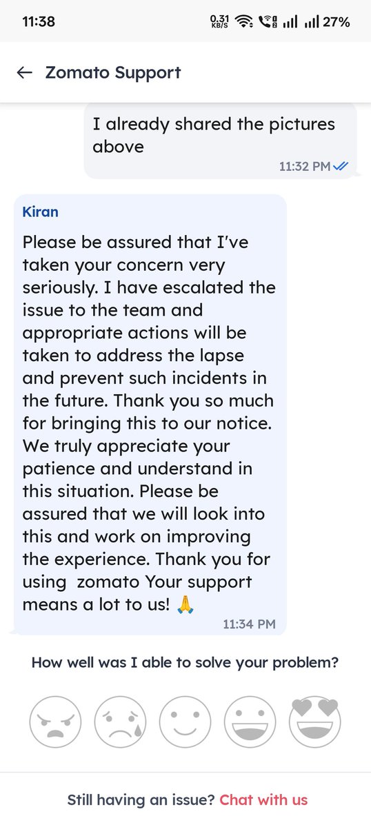 DIGILIVE4's tweet photo. This is how Zomato grows day by day.  I placed an order on zomato and i received the wrong item after so much of a delay in delivery.  They dont give a damn about their customers &amp; and im the regular customer of zomato. 
Getting worst day by day @zomato @deepigoyal https://t.co/XIvZwOcvbn