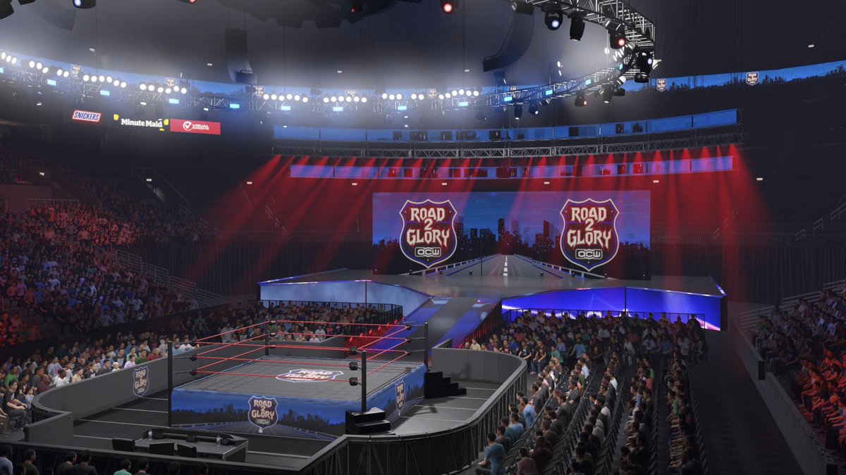 ocwfed's tweet image. OCWFED Road 2 Glory Arena Available now on all platforms.

#OCWFED #WWE2K25