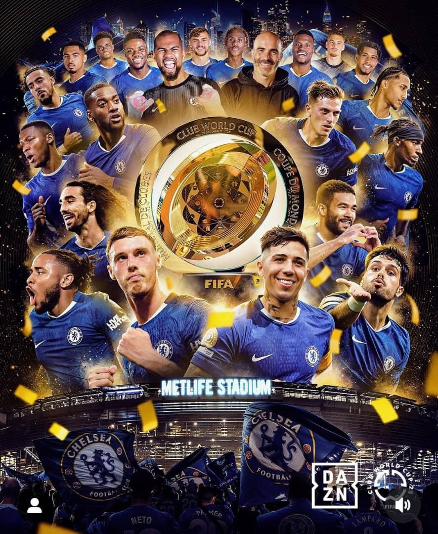 F_BigPounds's tweet photo. Congratulations @ChelseaFC  🎇 🏆 History 💙 https://t.co/7r0gW9DWZ8