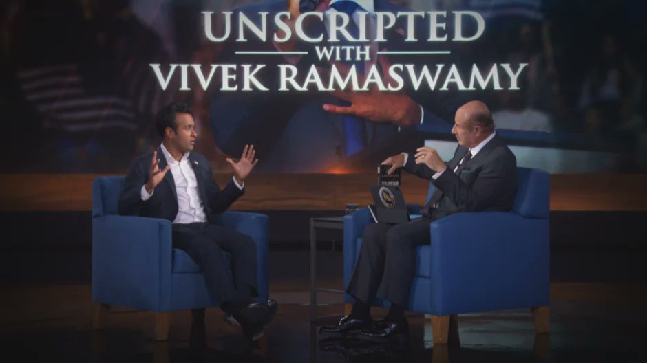 Flashfire51's tweet image. Vivek went on Doctor Phil鈥檚 Show around 10 months ago. It was an unscripted interview that really showed @VivekGRamaswamy鈥檚 points.
- Dismantle Nanny State
- Fire corrupt workers and so on.