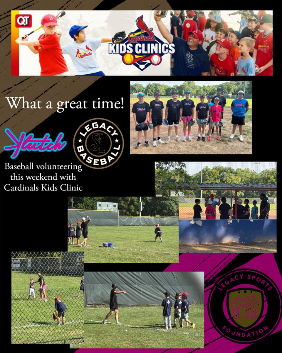 stllpa's tweet image. Klutch and Legacy players volunteered at the Cardinal Kids Clinic this weekend and had a great time!