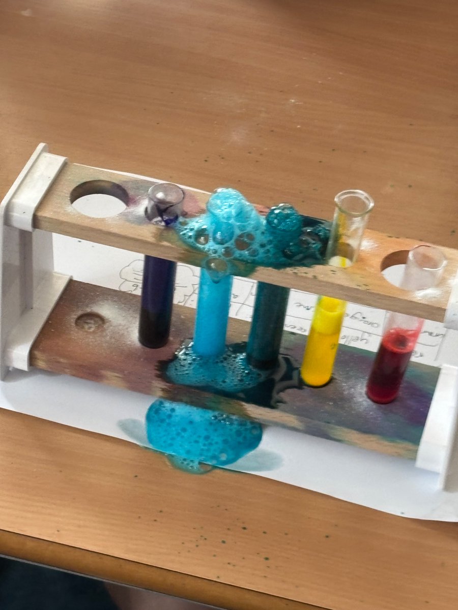 Whitchurch1's tweet image. Year 6 had their final science lesson today and completed an escape room on circulation along with some rainbow neutralisation reactions #wpsscience