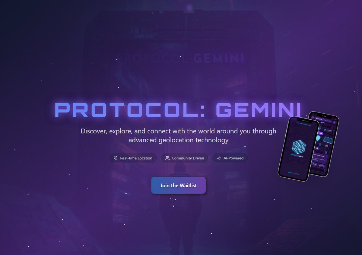 ProtocolGemini's tweet image. We are starting to onboard for the P:G Beta this week. We have 13 premium features planned but our first focus:
🗺️ Interactive Maps
🥾 Trail Discovery
📦 Geocaching
📌 User Submitted Locations
🫂Community Contributions
⭐️ Ratings Systems
🗳️ Voting Systems
👾 Game Caches