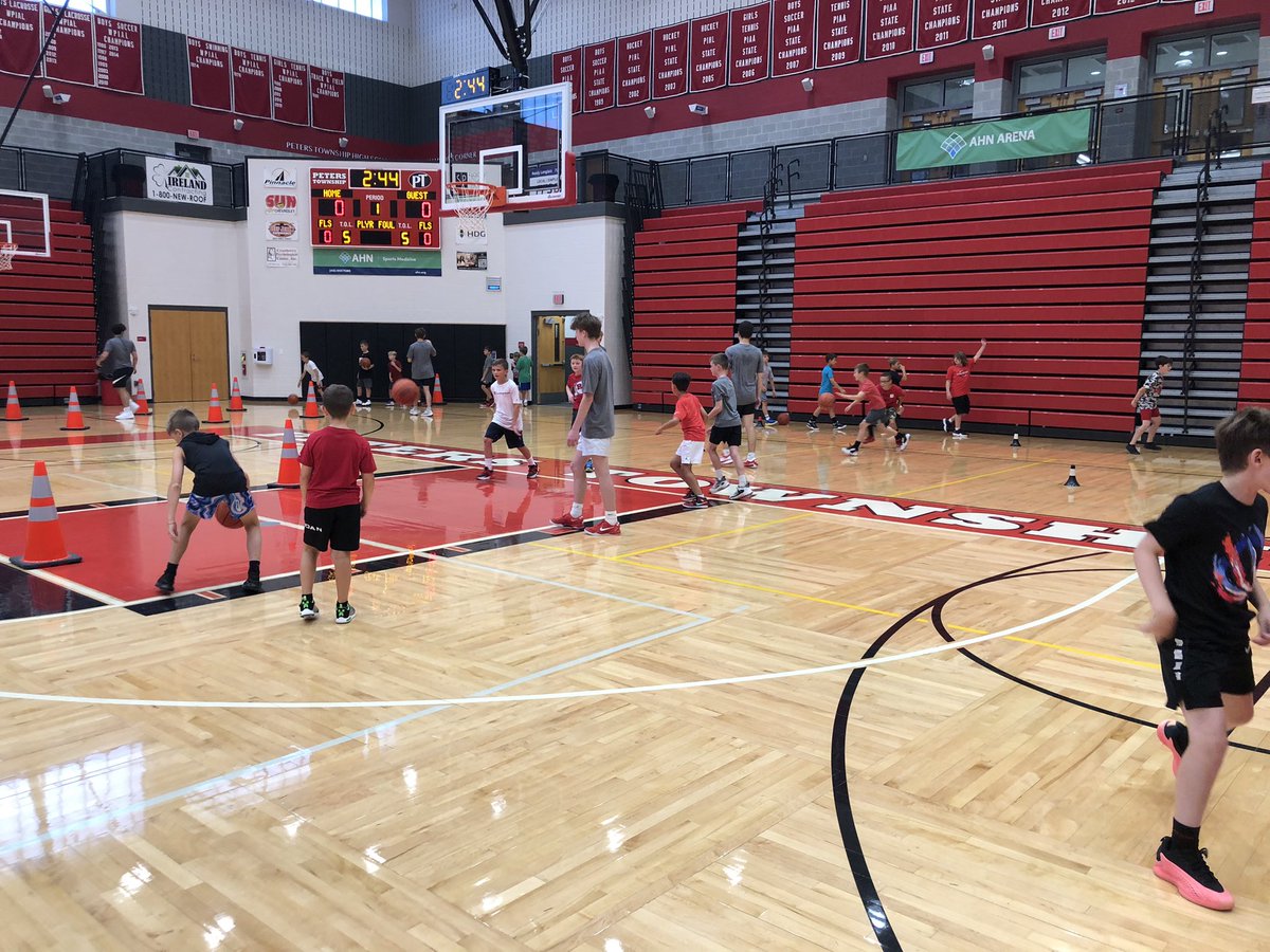 First day of camp complete! We had over 90 campers per session! Impressed by their work ethic and coach-ability. The future is bright!