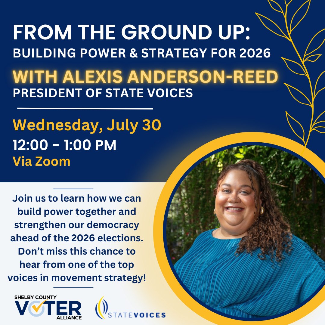 Justice is always on the ballot, especially with the elections coming up in 2026. Join this conversation for some strategy, power, and inspiration as we gear up for next year!

Save your spot! bit.ly/BuildPower2026