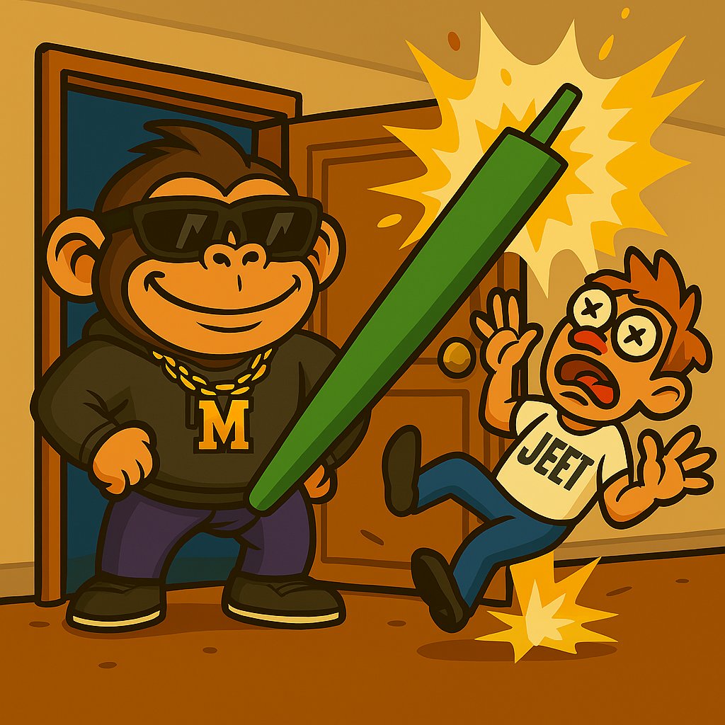 lilmunyavax's tweet image. RIP Jeets. They didn’t believe. We do. 

Now Send it. 💚📈🐒