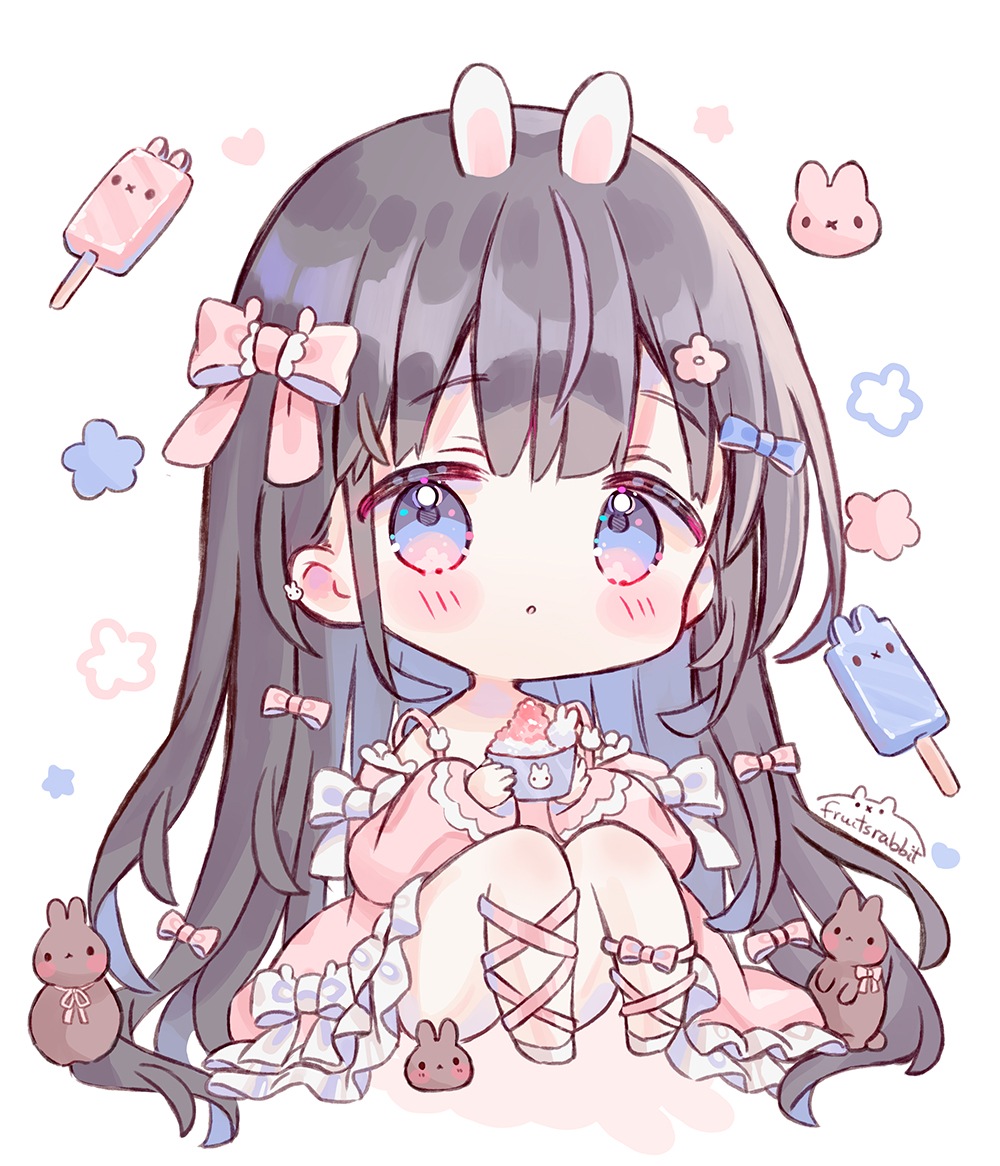fruitsrabbit's tweet image. かき氷🐰v.2