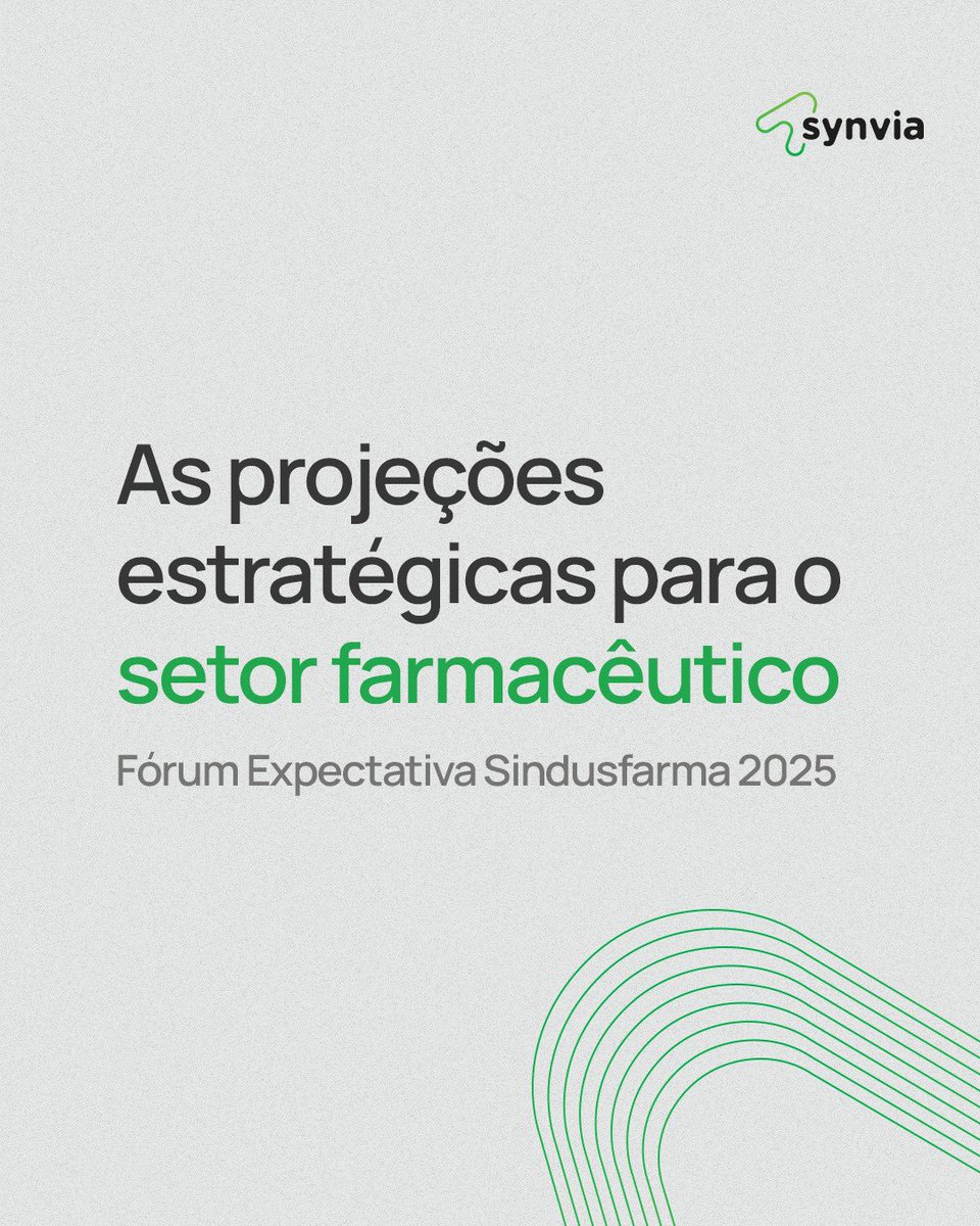 synviagroup's tweet photo. 📊 O que 2026 reserva para a indústria farmacêutica?

No Fórum Expectativa 2025 da @Sindusfarma, ficou claro: dados, agilidade e visão estratégica serão essenciais.

Leia mais em: https://t.co/llkfS5yFah https://t.co/ZSA3vjJHmQ
