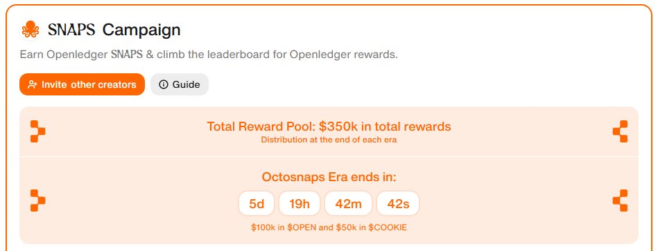 atik_web3's tweet image. Wow, this SNAPs Campaign from @OpenledgerHQ looks amazing—$356K in rewards is huge! 🚀

How do you think the Connect Layer will change the game for AI-blockchain projects moving forward?