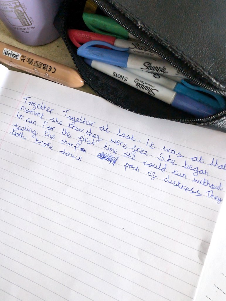 SecondaryEng's tweet image. My other year 7 class finished RESIST today... V FOR VICTORY ✌️🕊️. Students chose from a front cover revamp or writing the first paragraph of the sequel - I love that many students opted for writing for pleasure 🤩🙏✨ #teamenglish #literacy #youngwriters