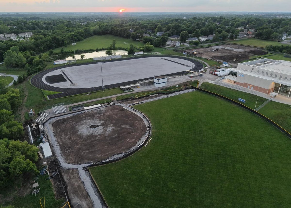 It has been a fun week of transformation on the SCA campus with the installation and Fields of Dreams project. Check out this new drone shot of the work that has been done so far!